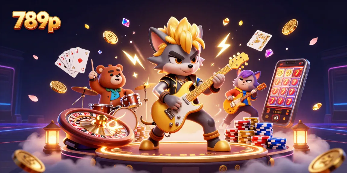 Engage with the thrilling atmosphere of 789p’s online casino featuring cartoon characters in an electrifying performance.