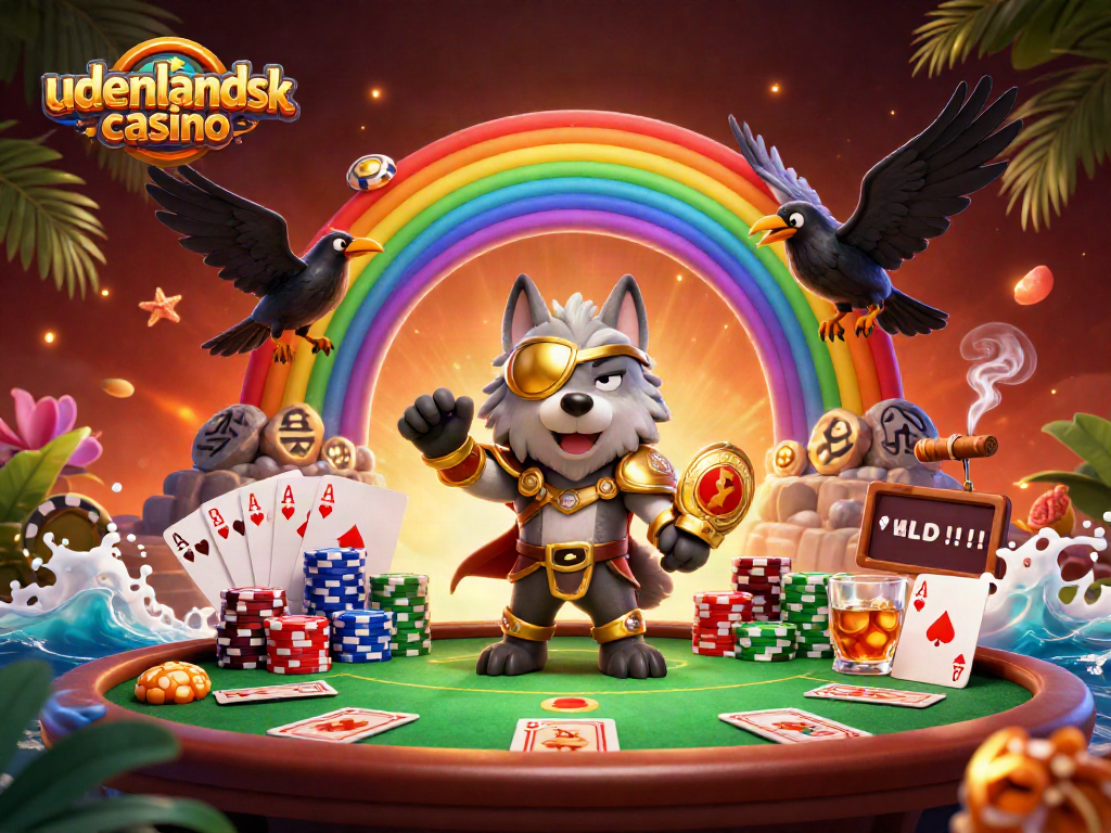 Experience the adrenaline of udenlandsk casino with vibrant poker action and mythical elements.