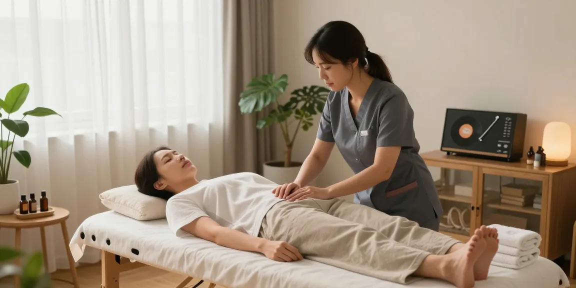 Experience a peaceful 용산출장마사지 at home with a professional therapist and calming ambiance.